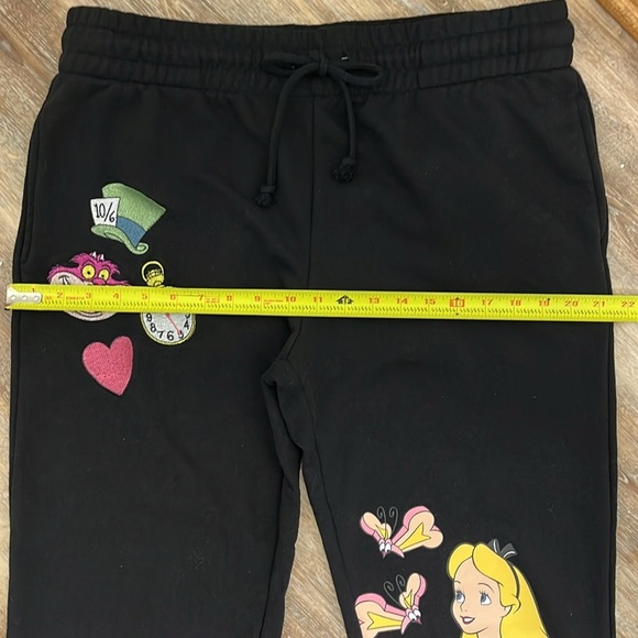 Womens Disney Alice in Wonderland Embroidered Jogger Sweatpants Size XXL - Picture 11 of 16